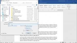 Save A Word Document As A Pdf File Instructions Words Documents Instruction