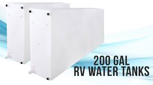 100 gallon fresh / gray water holding tank. 200 Gallon Rv Water Tank Combo Recpro Youtube
