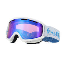 Details About Bolle Ski Goggles Schuss 21483 Shiny White Aurora