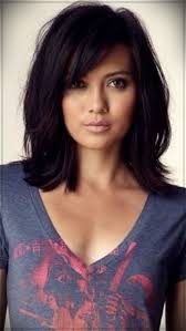 Medium haircuts with bangs look especially. Pin On Medium Length Hair