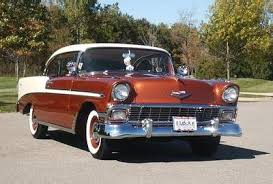 A Picture Review Of The 1956 Chevrolet Tri Five Dream Cars Chevrolet Old Muscle Cars