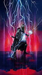 God Of Thunder Thor Iphone Wallpaper Thor Wallpaper Thor Comic Avengers Cartoon