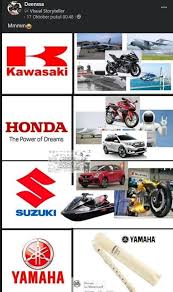 Meme Kocak Bisnis Sampingan Pabrikan Motor Jepang Yamaha Paling Nyentrik