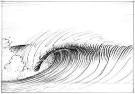 Draw the drop shape that you like, and do not forget to identify the flare (oval) immediately. How To Draw A Wave Club Of The Waves