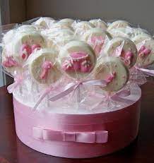 Tutorial Para Aprender Como Hacer Paletas De Chocolates Para Baby Shower Lodijoella Baby Shower Chocolate Baby Shower Lollipops Baby Shower Favors