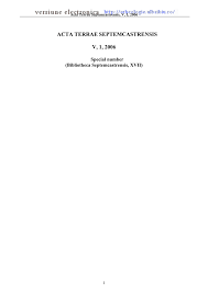 Padea ausdruck (barcode mit vollmachtsnummer) hier ort/datum weitere ausdrucke (padea) auf der rückseite dieser vollmacht aufbringen. Acta Terrae Septemcastrensis V 1 2006 Special Number Manualzz