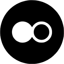 Iphone style icon pack author: Black Flickr 4 Icon Free Black Site Logo Icons