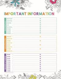 A funny wedding program publisher template is an innovative way of having wedding cards printed for your big day. A Simple Life Planner Free Printable Planner The Navage Patch