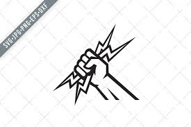 Free icons of lightning bolt in various design styles for web, mobile, and graphic design projects. Electrician Hand Holding Lightning Bolt Side View Icon Black 593179 Illustrations Design Bundles