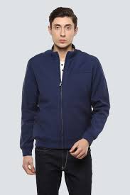 Louis Philippe Jackets Louis Philippe Blue Jacket For Men At Louisphilippe Com