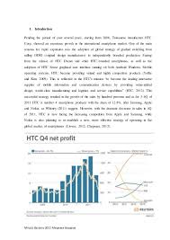 Taiwanese Manufacture Htc Corp