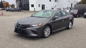 Gray 2020 Toyota Camry CAMRY SE AWD Review Brockville ON