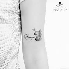 Ohana Tattoo Lilo Stitch Inkfinity Inkfinity Lilostitch Ohana Smalltattoofoot Tattoo In 2020 Ohana Tattoo Disney Stitch Tattoo Lilo And Stitch Tattoo