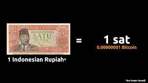 Today, on february 24, the cryptocurrency is trading at $ 49.5 thousand. One Sat The Smallest Amount Of Bitcoin Is Now Worth The Same Amount As One Indonesian Rupiah Bitcoin