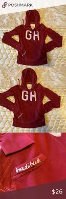 Gilly Hicks Sydney Australia Hoodie Gilly Hicks Cranberry Color Gilly
