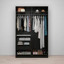 Pax Wardrobe Combination Black Brown 59x22 7 8x93 1 8 Ikea Pax Wardrobe Wardrobe Systems Ikea Pax