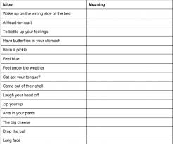Looking for esl activities for adults? 168 Free Idiom Worksheets