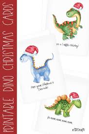 Download Christmas Card Printable Set Dinosaur Christmas Cards Etsy In 2021 Christmas Cards Kids Dinosaur Christmas Printable Christmas Cards