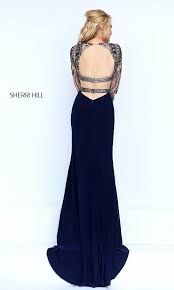 Two Piece Beaded Crop Top Dress By Sherri Hill