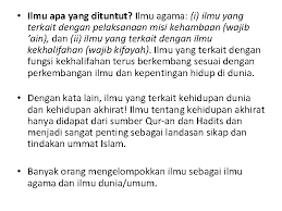 Sebab, lebih mementingkan dimensi keyakinan. Akhlaq Menuntut Ilmu 1 Mengikhlaskan Niat Karena Allah