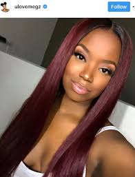 99j Looks So Good On Brown Skin Hair Color For Dark Skin Hair Color Dark Wine Hair