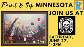 June 27 Paint & Sip at Spooky Brew Coffee House