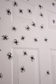 Spiders Snakes And Bats For Halloween Decor Shelterness Halloween Diy Halloween Door Halloween Decorations