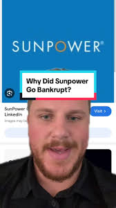 Sun Power Goes Bankrupt