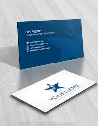 Exclusive Design Innovative Star Logo Free Business Card In 2020 Logo Design Inspiration Vintage Vintage Logo Design Free Business Cards