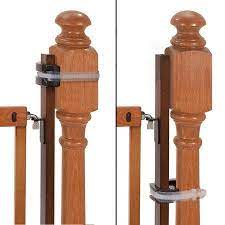 Summer Banister To Banister Universal Baby Gate Mounting Kit Kit Only In Brown Walmart Com Baby Gates Baby Gate For Stairs Baby Gate