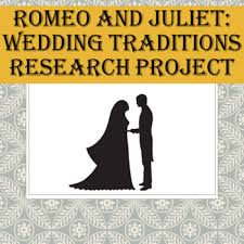What day of the week is it. Romeo And Juliet Wedding Traditions Research Project By Feasting And Teaching