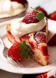 Strawberry Cake Really Easy Cake Recipe Recipe Strawberry Yogurt Cake Recipe Strawberry Cake Easy Strawberry Recipes