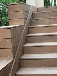 Refaire Un Escalier En Lames De Terrasses Bois En 2020 Escalier De Jardin Lame Terrasse Bois Terrasse Ipe