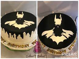 Batman Silhouette Cake By Cakery Bakery Silhouette Cake Cake Birthday Cake