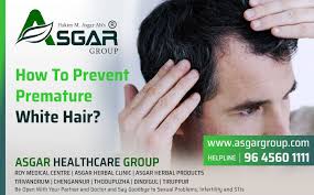 White hairs are typically a sign of aging, but they're not timekeepers — they can pop up whenever they feel like it. How To Prevent Premature White Hair Asgar Healthcare Group