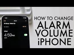 Volume option is right at the bottom. How To Change Alarm Volume On Any Iphone Youtube