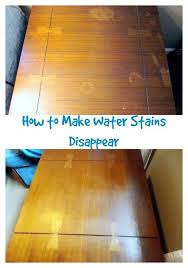 Make Water Stained Night Stands And Side Tables Look New Again With Salt And Olive Oil Remove Water Stains Cleaning Hacks Water Stains