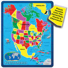 Maybe you would like to learn more about one of these? Continent Puzzle North America 55 Piece Amazon De Spielzeug