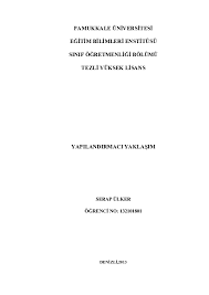 Bu kuram bilişsel ve fizyolojik yaklaşımların son yıllarda üzerinde en fazla durdukları bir kuramdır. Doc Pamukkale Universitesi Egitim Bilimleri Enstitusu Sinif Ogretmenligi Bolumu Tezli Yuksek Lisans Yapilandirmaci Yaklasim Serap Ulker Academia Edu