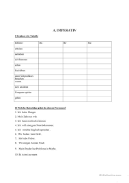 Grammatikubungen Zum Imperativ Grammatik Ubungen Grammatik Und Deutsch Lernen