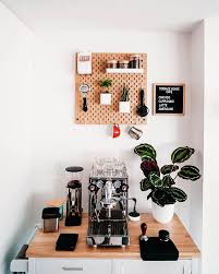 26 Home Coffee Station Ideas To Help You Quit Starbucks Posh Pennies In 2021 Coffee Station Coffee Room Home Coffee Stations