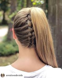 Do You Want The Perfect New Back To School Hairstyle Upside Down Braided Ponyta Hairstyles In 2020 Cute Hairstyles For Teens Cute Hairstyles For Medium Hair Medium Hair Styles