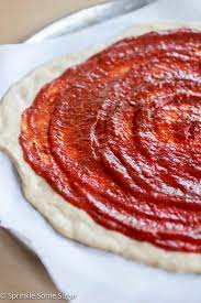 The Best Homemade Pizza Sauce Sprinkle Some Sugar Recipe Pizza Sauce Homemade Best Homemade Pizza Homemade Pizza