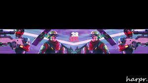 I will design you a fortnite youtube banner from the 10 in the product image. Automotive Youtube Banner