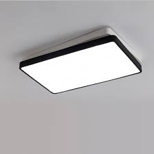 Bedee 36w ceiling light fixture flush mount, 12 inch square led ceiling lights, 4000k black ceiling lamp for bedroom, kitchen, bathroom, hallway, living room, 85 ra+, 3060 lumen, natural white 4.1 out of 5 stars 202 Contemporary Style Black And White Square Led Flush Mount Ceiling Lighting For Bedroom Led Lights