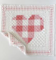 This blanket was made by my mom using the crossed double crochet you can make this blanket in a solid color or with stripes of any color you like. 6 Crochet Baby Blanket Patterns For Valentine S Day Daisy Farm Crafts