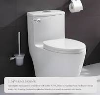 Toilet Handle Lever Replacement Kit Universal Front Mount Toilet Handle  Compatible with Mansfield Kohler American Standard TOTO Korky Delta Gerber  - ...