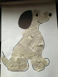 Pin By Beyda Sertce On Art Newspaper Crafts Newspaper Collage Kindergarten Art Projects