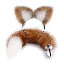 Fox tail butt plug