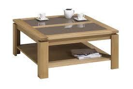 sejour confidence table basse carree double plateau longueur 95 cm hauteur 44 cm largeur 95 table basse carree salle a manger moderne table basse